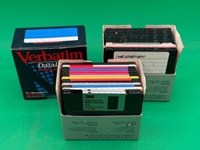 Large Lot of 3.5in Floppy Disks 3M Software Tandy IBM  DS/HD Storage Media RE picture