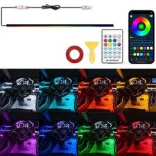2-in-1 Car Interior Fantasy LED, App Controlled RGB,Magic Glow,Music Active, USB picture