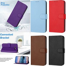 Strap Leather Wallet Cover Case For Xiaomi 17 14 15 17T 15T 14T POCO X7 M6 X8 picture