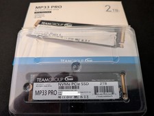 Team Group MP33 Pro M.2 NVMe SSD 2TB | 100% Health picture