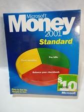 Vintage Microsoft Money 2001 Standard - New Sealed NOS picture