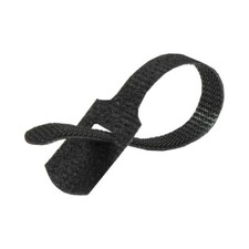 Rip-Tie Q-35-007-BK Rip-Tie Mini Cable Tie, 7 Pack, Black, 1/4” Wide x 3.5” Long picture