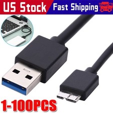 Micro USB 3.0 Cable High Speed Data SYNC For HDD External Hard Drive LOT picture