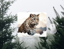 Leopard neoprene PC/laptop Mouse Pad, CHOICE, , gifts, wild cats picture
