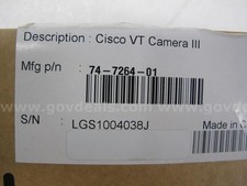 Cisco Cuva-V3 Camera III Quickcam Pro 9000 74-7254-01 New in Original Sealed Box picture