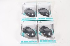 Lot of 4 Logitech m100 810-002182 3Button Wired USB Optical Scroll Mouse M-U0026 picture
