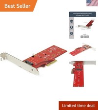 StarTech M.2 PCIe SSD Adapter, x4 PCIe 3.0 NVMe/AHCI, M-Key/NGFF picture