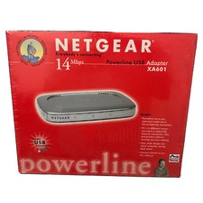 Netgear XA601 Powerline  14 Mbps USB Hubs/Switches/ Wireless/Router/Adapter- New picture