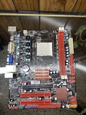 (AS IS) Damaged Biostar A880G+ AM3 Retro Gaming Motherboard no I/O shield picture