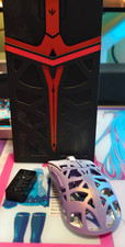 WLMOUSE Sword X Magnesium Wireless Gaming Mouse - Purple/Amethyst - Used picture