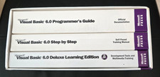 Microsoft Visual Basic 6.0 Learning Edition Reference Box Set - New in Open Box picture