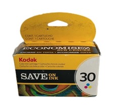 Genuine Kodak 30 Color Ink Cartridge NOS Expired Printer Ink picture