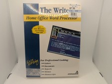 The Writer by Spinnaker for Apple II (2) Family NEW SEALED picture