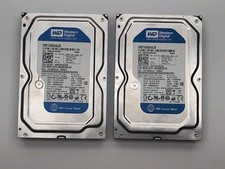 Western Digital LOT of 2 WD1600AAJS-75M0A0 160GB 7200RPM Harddrives HDD picture