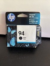 Brand New Genuine HP 94 BLACK Ink Cartridge Standard C8765WN Exp: 4-2024 picture