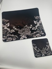 NEW Colorful Mouse Pad and Coaster Set, Office Accessories, Various Designs picture