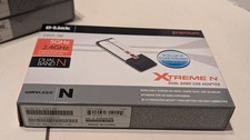 D-Link DWA-160 Xtreme N Dual Band USB Adapter Wireless N 2.4GHz 5GHz w/ Box picture