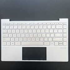 New For HP ENVY 13-BA Series Palmrest Upper Case w/Backlit Keyboard Silver US picture