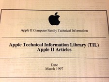 Apple II / Apple Technical Information Library 681 pages picture