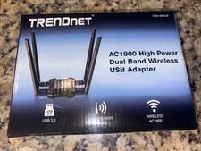 TRENDnet TEW-809UB  AC1900 High Power Dual Band Wireless USB Adapter Open Box picture