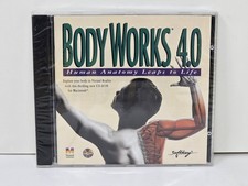 BodyWorks 4.0 (Mac, MacOS CD-ROM, 1995) Vintage Softkey Software - New & Sealed picture