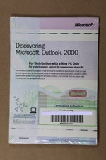 New Sealed Microsoft Outlook 2000 for Pocket PC PC Software Product Key picture