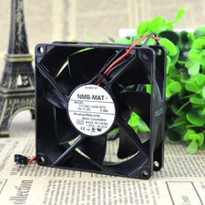 NMB 3110KL-04W-B70 8025 8CM 12V 0.38A Chassis Cooling Industrial Fan Mute picture
