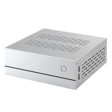 For MINI-ITX(17x17) Computer Case Chassis Aluminum Home Theater AC-DC HTPC New picture