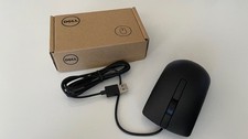 OEM DELL Mouse USB Wired MS116p Black With Scroll -New picture