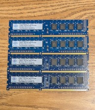 Nanya 8GB (4x2GB) DDR3 DIMM PC3-10600U 240-Pin RAM NT2GC64B88B0NF-CG picture