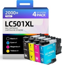 Skydo [4-Pack] LC501XL Ink Cartridges Combo Pack T66-08 picture