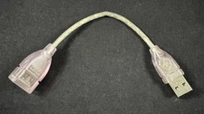 Vintage USB 2.0 A-Male to A-Female Extension Cable picture