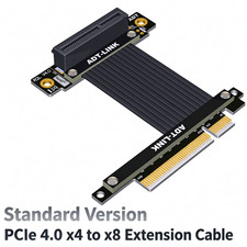 ADT 4.0 PCI-E X4 Extension Cable Transfer X8 For Network Card Hard Disk USB Card picture
