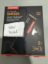 Western Digital WD_BLACK SN850X 2TB NVMe Internal SSD (WDS200T2X0E) new sealed picture
