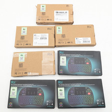 Rii Mini Wireless Keyboard Touchpad Combo i8 RT-MWK08+ & X8 Lot of 7 picture