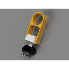 Keyboard Keycap Puller (Optimized) 3D-Printed picture