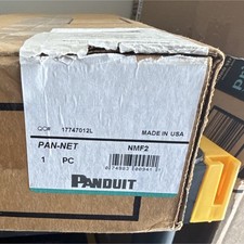Panduit NMF2 Horizontal Cable Manager Black Plastic 2in W x 4in L picture