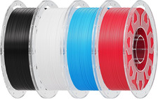 PLA Filament 1.75Mm Bundle 4 Kg, 3D Printer Filament Multicolor, Enhanced Toughn picture