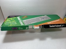 Belkin (F8E223) PS/2 Wired White Standard 104-Key Keyboard picture