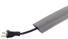 Commercial Electric Floor Channel / Cord Protector PVC Gray 5-ft A91-5G picture