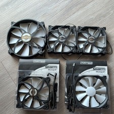 Phanteks 140mm & 200mm PC Case Fans - Lot of 5 (4) PH-F140SP, (1) PH-F200SP picture