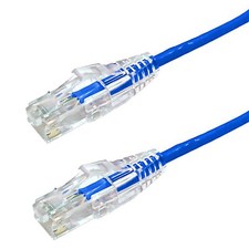 Cat6 Ethernet Patch Cable 6 Inch Slim 28AWG, Pure Bare Copper RJ-45 LAN Network picture
