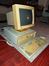Leading Edge WinPro 486CL Desktop PC w/ EMC CRT, Keyboard, BTC Mouse picture