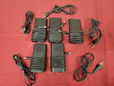 LOT OF 5 GENUINE DELL 180W Slim AC ADAPTER WITH POWER CORD HA180PM210 picture
