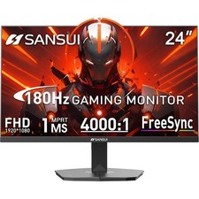 Gaming Monitor 24 Inch 180Hz FHD 1080P 1ms IPS Display 110% sRGB DP Ports picture