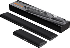 Cooling Gel Wrist Rest Set, Full-Size Keyboard & Mouse Wrist Support Pad picture