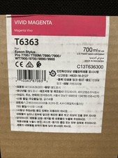 Epson T6363 UltraChrome HDR 700ml Ink Cartridge - Vivid Magenta 09/2025 picture