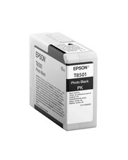 Epson T850 UltraChrome HD 80 mL Photo Black Ink Cartridge [T850100] picture