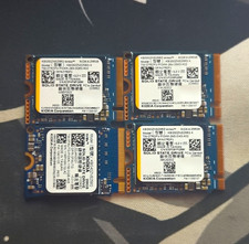 Kioxia KBG50ZNS256G 256GB M.2 2230 NVMe PCIe Gen4x4 Internal SSD Lot of 4 picture