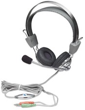 Manhattan 175517 Hands Free Headset with with Mic and In-Line Volume Control  picture